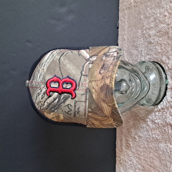 New Era Other - Boston Red Socks Hat Cap New Era MLB Medium 39thirty Realtree Camo Jersey Mens